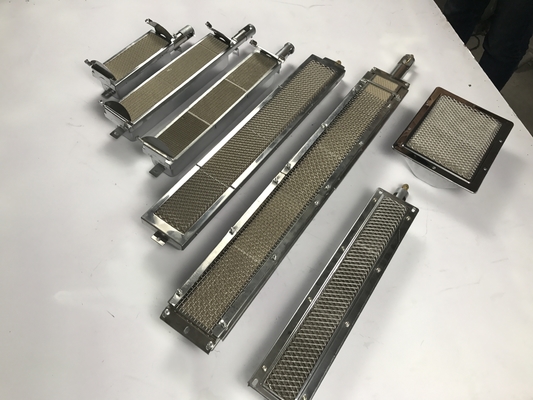 مادون قرمز BBQ Grills سرامیکی جوجه گردان مشعل آلومینیومی گاز سوز LPG