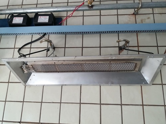 سیستم گرمایش مرغداری مادون قرمز بخاری گازی فولاد آلومینیومی THD6808