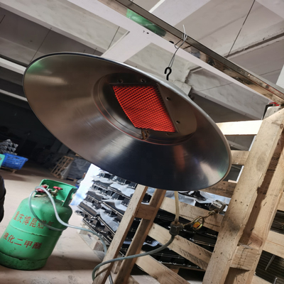 صرفه جویی در مصرف انرژی بخاری مرغ گوشتی LPG NG Biogas Gas Poultry Brooder Equipment