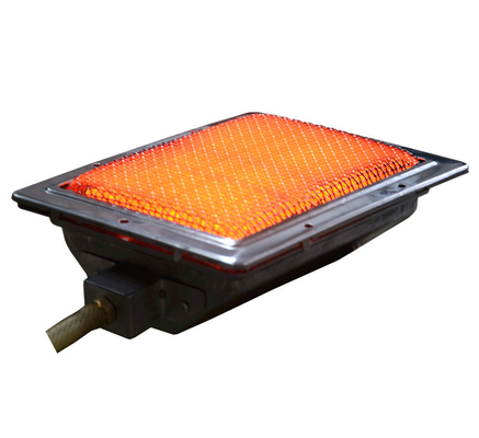 مشعل Bbq کاتالیزوری سرامیکی بدون شعله 220*170 میلی متر 2.94 کیلووات گاز مادون قرمز برای Shawarma HD220