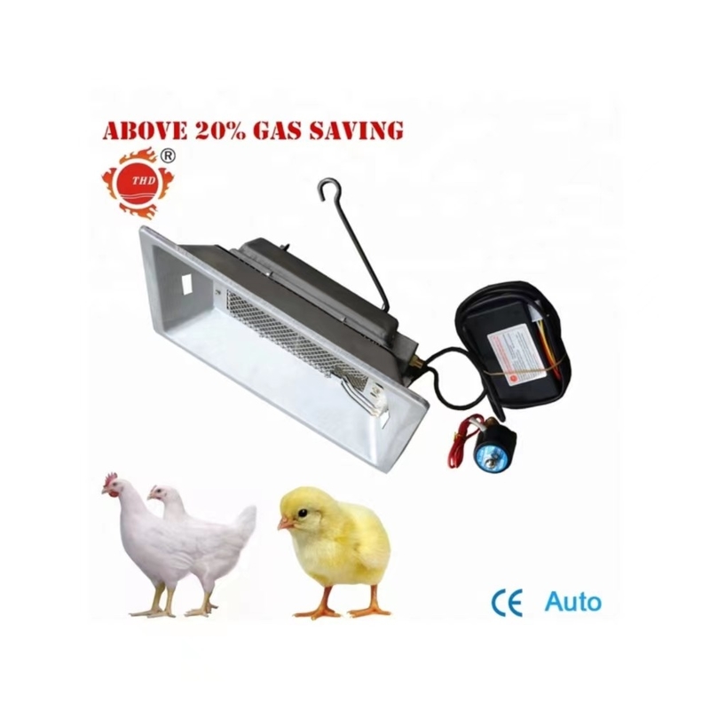 بخاری های 2.7 کیلو گرمی LP گازی 320*270*130 میلی متر برای 800 تا 1000 جوجه پرورش دهنده
